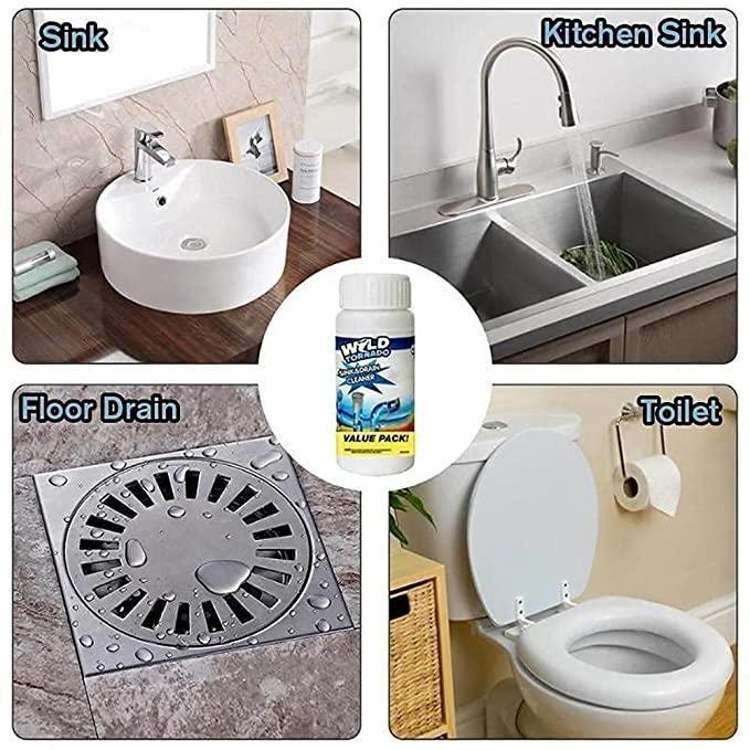Drain Cleaner – Powerful Sink &amp; Toilet Blockage Remover
